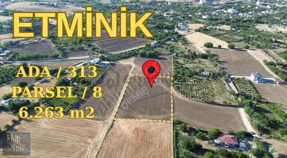 Etminik'te Satılık 6.263 M² Tarla - Yatırım Fırsatı 1