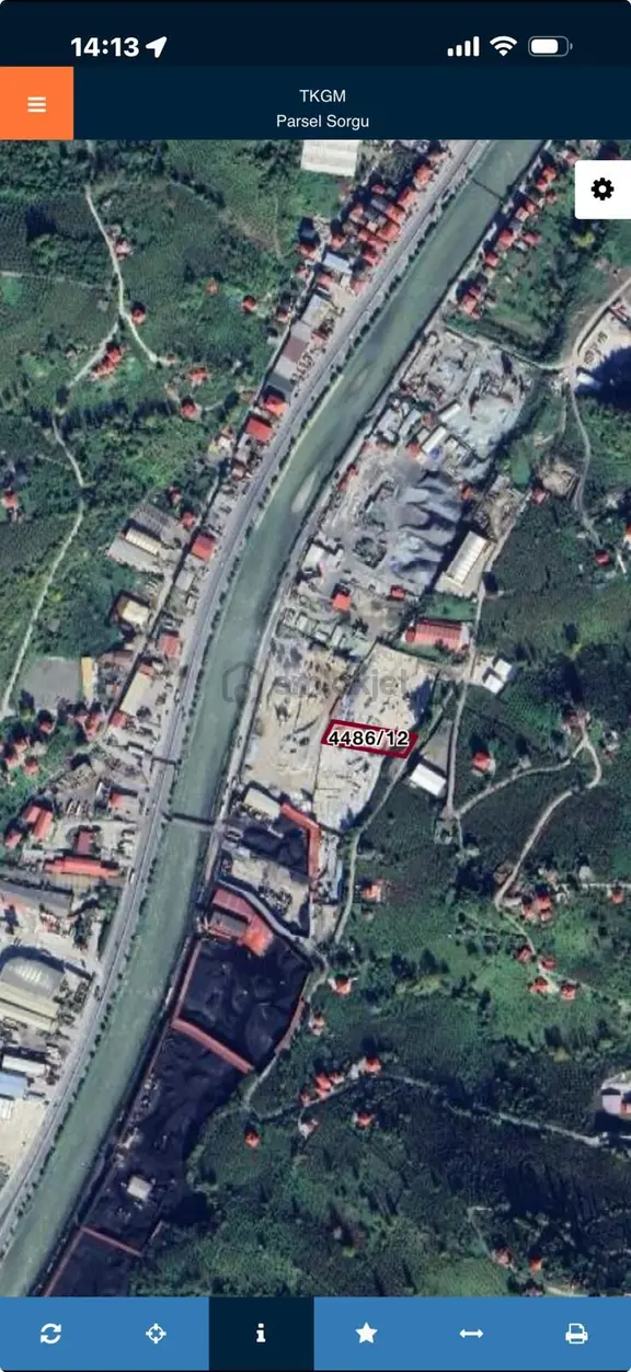Ortahisar Yeşilbük Satılık 2.900 M2 Sanayii İmarlı Arsa 1
