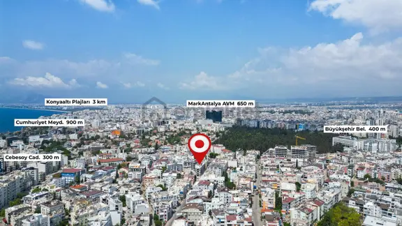 Doğalgazlı, Kapalı Otoparklı, Kaleiçi Ve Tramvay Yakını 1+1 Ler 1