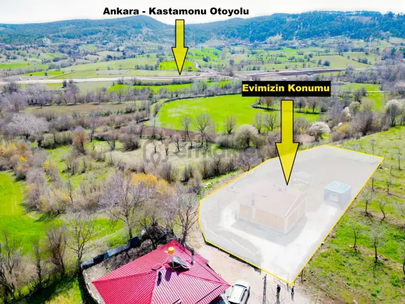 █garanti Emlak'tan, 1.020m² Arsa İçerisinde, 100 M² Müstakil Ev█ 2