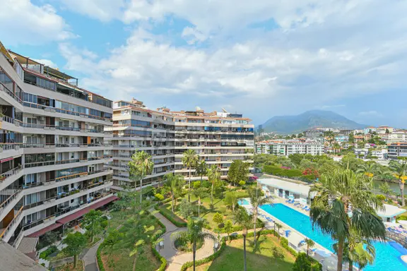 Alanyanın En Güzel Sitesinde Deniz Manzaralı 2+1 Sıfır Eşyalı Dairemiz 2