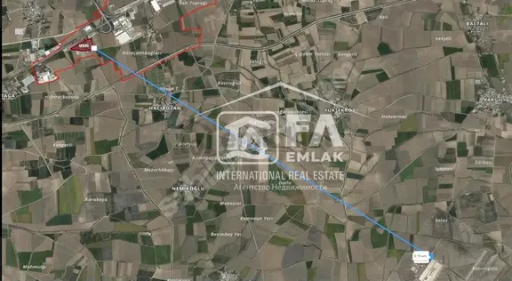 Fa'dan Tarsus Karayoluna 2.parsel Konaklar'da Satılık Arsa 1