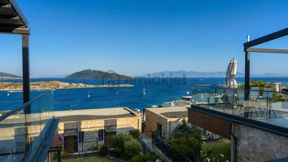 Bodrum Bitez Asarlık Kiralık 2+1 Deniz Manzaralı Rezidans Daire 2
