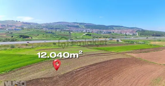 Çatalca Ferhatpaşa'da 12 Dönüm Tek Tapu Sanayi Karşısında Tarla 2