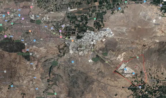 Odunpazarı İmişehir Mahallesi'nde 50.966 M² Satılık Tarla 2