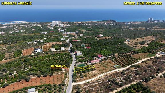 Erdemli Tırtarda 380 M2 Deniz Manzaralı Yatırım Fırsatı 1