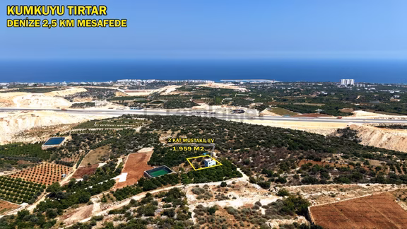 Erdemli Tırtarda Satılık 2 Dönüm İçerisinde 120 M2 Dublex 1