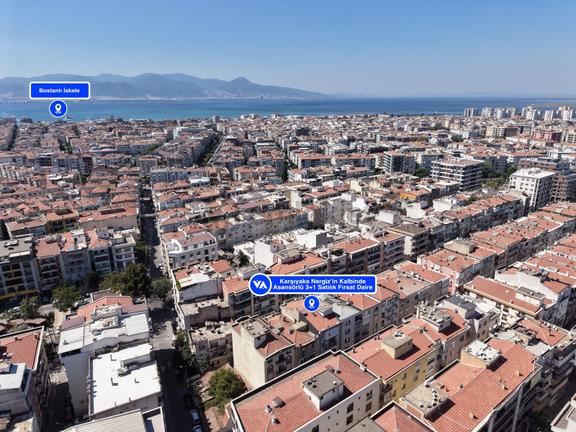 Karşıyaka Nergiz'in Kalbinde Asansörlü 3+1 Satılık Fırsat Daire 1