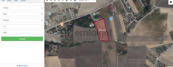 Beynam Mahallesinde 10,600m2 Tek Tapu Kıymetli Yatırımlık Arazi 2