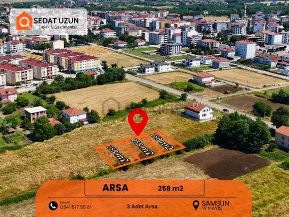 Yatırımlık Fırsat 3 Adet Arsa 774 M2 1
