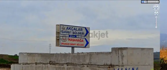 Nilüfer Başköyde 25 Dönüm Yola Cephe Satılık Kıymetli Arazi. 2