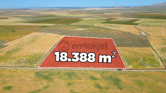 Kadınhanı Başkuyuda 18.338 M² 131 Metre Yol Cepheli Tarla 2