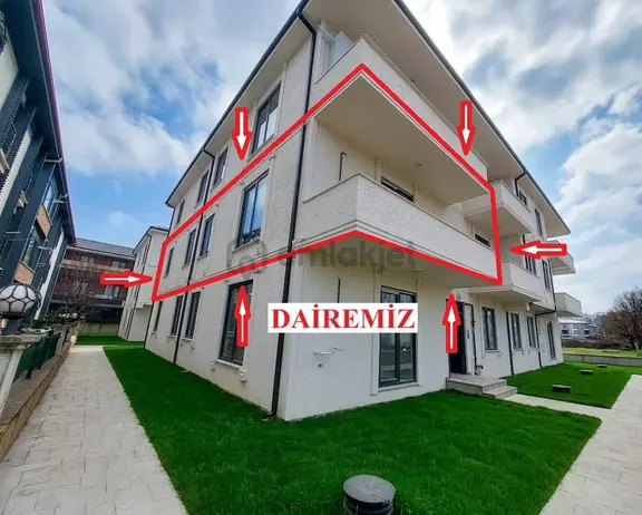 Kabakoz Da Arakat Yola Cephe Yerden Isıtmalı Sıfır 3+1 Kiralık 1