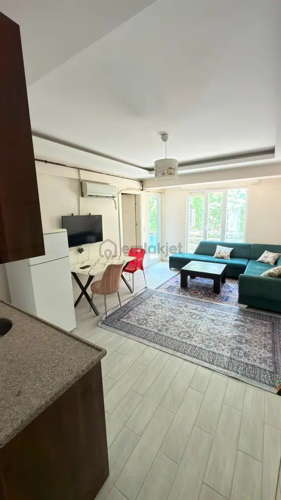 Özmecaz'dan Asmalıevler'de 1+1 Full Eşyalı Balkonlu Kiralık Apart 1