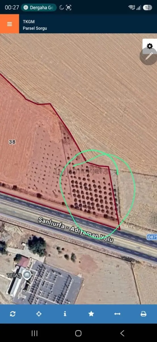 Yasin Batan' Dan Günışık Bozova Yol Üzeri Satılık Zeytinlik! 2