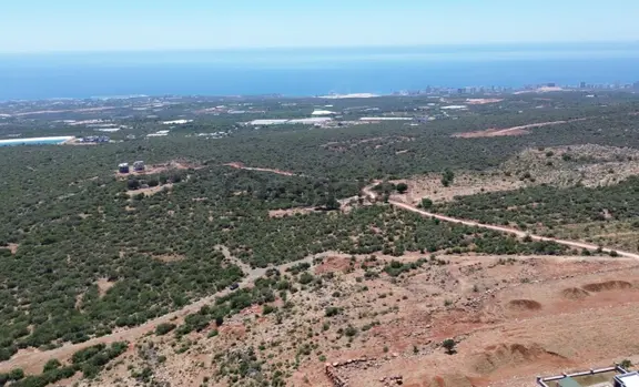 Erdemli Kumkuyu Çanakçı 795 M2full Deniz Manzaralı Villalık Arsa 2