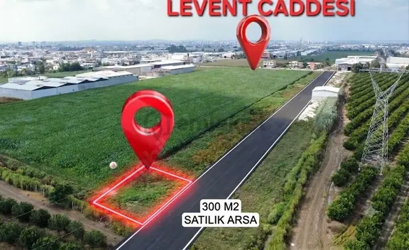 Mobilyacılar Sitesinde Satılık 300 Metre İş Yeri Arsası 1