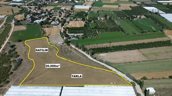 Vip Gayrimenkul'den Çaybaşı. Asfalt Yol Cepheli 20.000m² Tarla 2