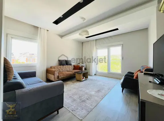 Göçerlerde Site İçi Ara Kat Asansörlü Geniş 2+1 Komple Eşyalı 2
