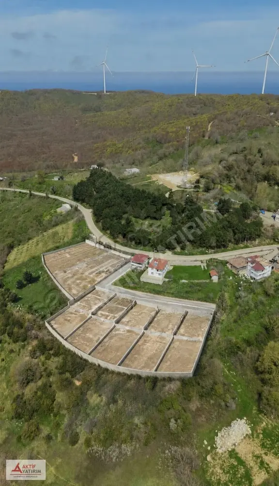 Hacımazlı'da Vadi Manzaralı 450 M2 %40 İmarlı Arsa 2