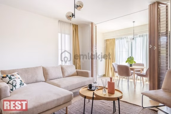 Avangart Rezidans Da Kapalı Mutfaklı Balkonlu Kiralık Daire 1