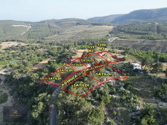 Erdemli Kösbucağı'nda Köy İçi İmarlı Satılık Arsalar 1