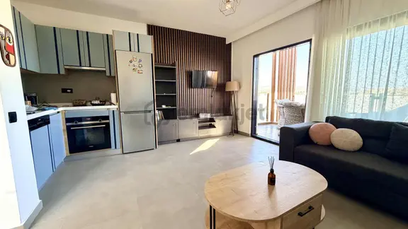 Bodrum Asarlık'ta Baran Life' Ta Full Eşyalı Deniz Manzaralı 1+1 2