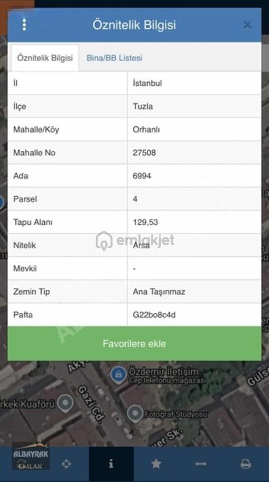 Albayraktan İmarlı 130m2/caddeye Ve Çarşıya Yakın Satılık Arsa 2