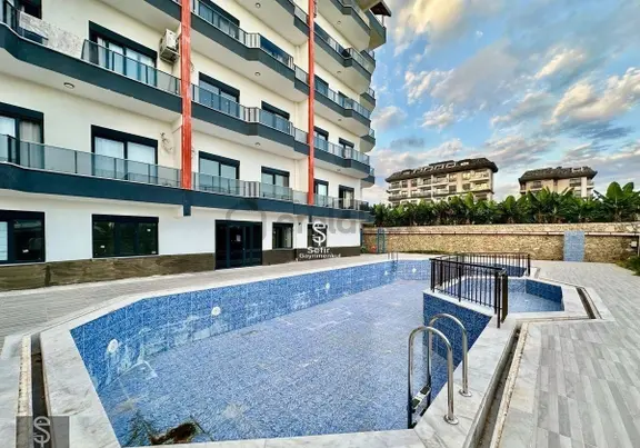 Alanya Okurcalar'da Kiralık 3+1 Eşyalı Deniz Manzaralı Dubleks Daire 1