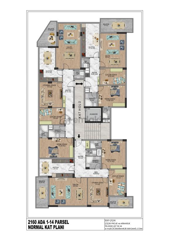 Karagöl Caddesi Dibinde Projeden 2+1 Daire Sahibi Olma Fırsatı 2