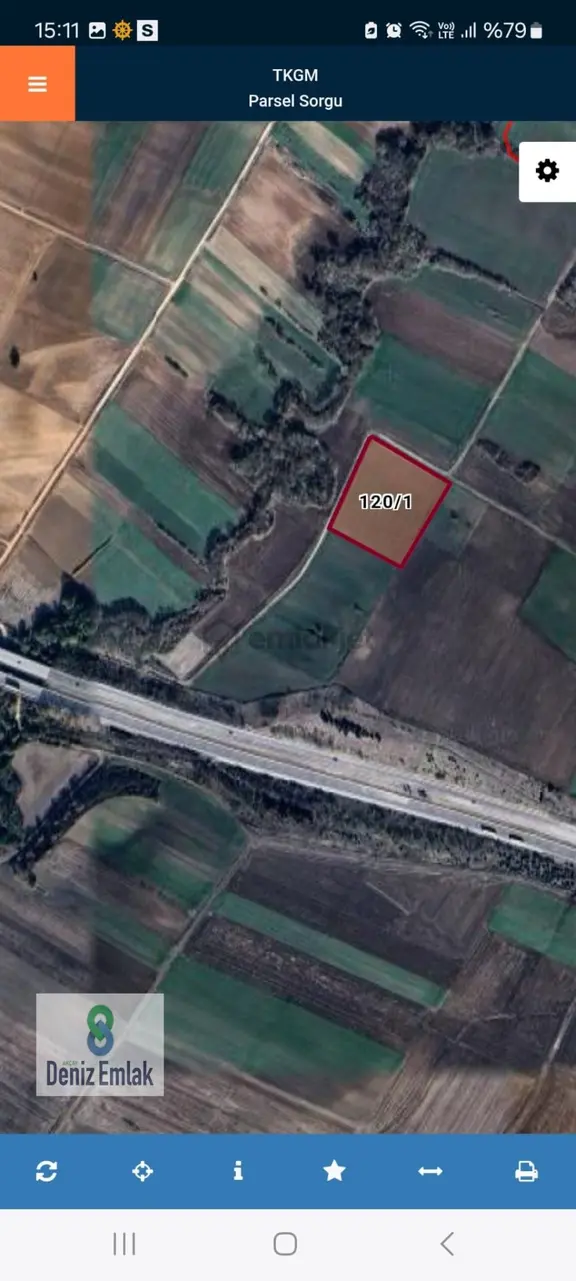 ∞ Deniz Den ∞ Edirne Havsa Taptık Da 12.194 M2 Satılık Tek Tapu Tarla. 2