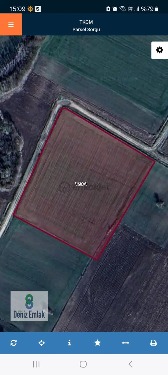 ∞ Deniz Den ∞ Edirne Havsa Taptık Da 12.194 M2 Satılık Tek Tapu Tarla. 1