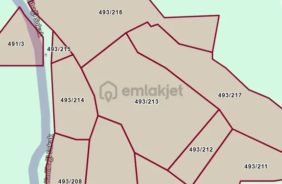 Denize 550m Müstakil Tapulu 2.495m² Edincik Zeytinlik 2