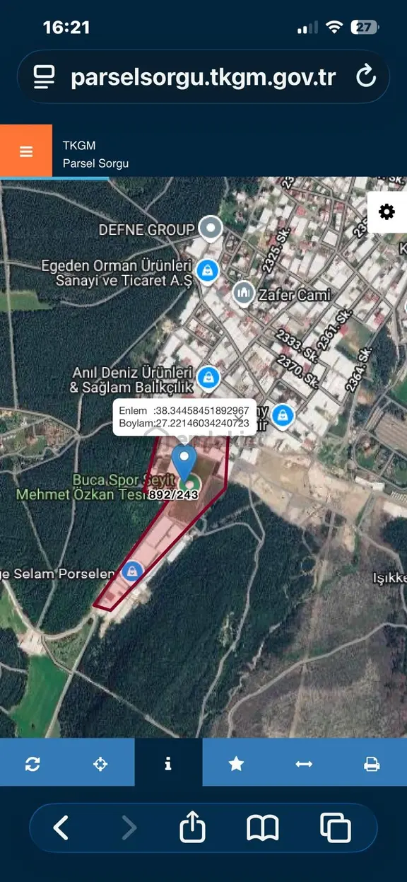 İzmir Buca Zaferde Fabrika Depolama Alanı 1