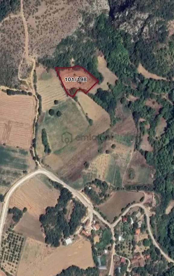 Bm Real Estate Yenışehır Yarhisar'da 3983 M2 Satılık Tarla 1