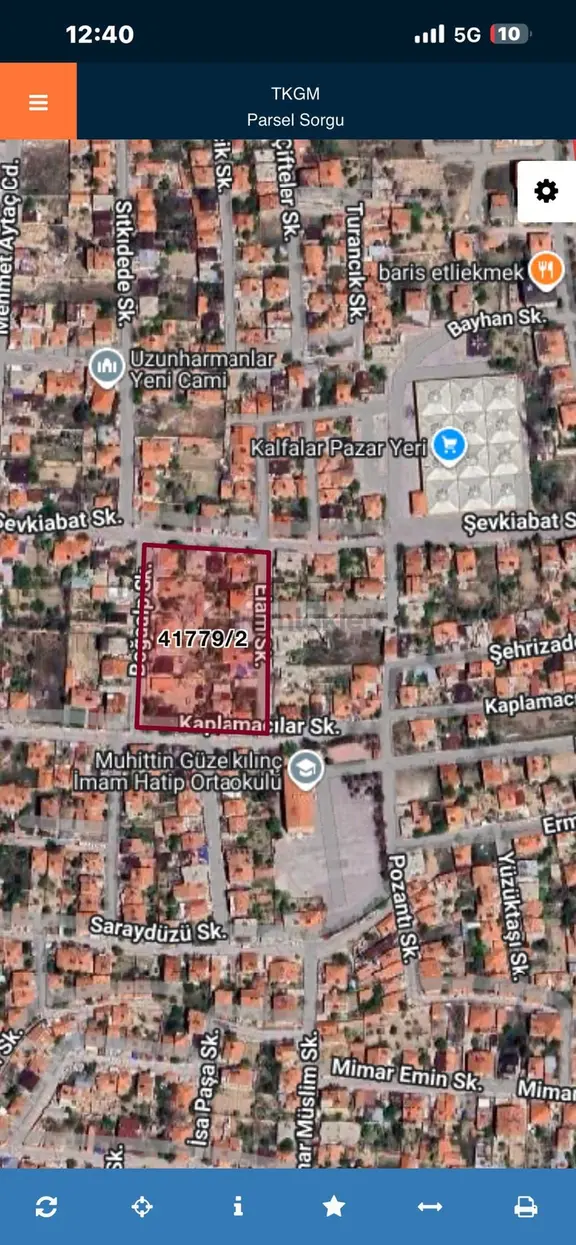 Yüksel Şahin Den Meram Uzunharmanlar Da 310 M2 Hisseli Arsa 2