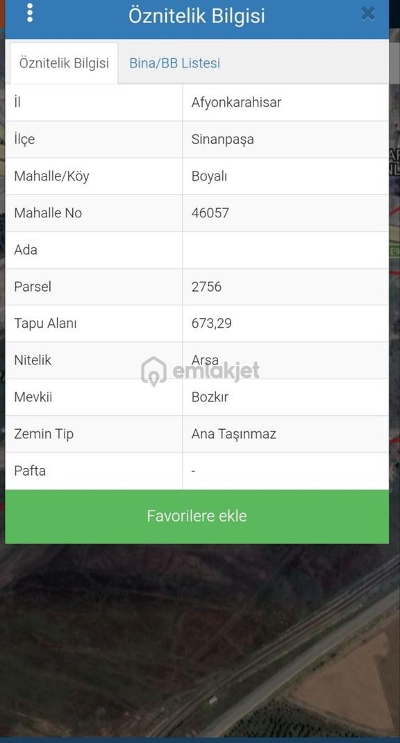 Sinanpaşa Boyalı'da Satılık Yatırım Fırsatı Arsa 2