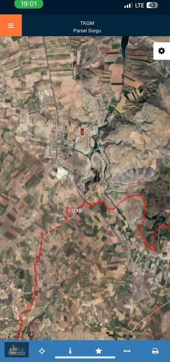 Yurdagül'den Karapazar'da 8.800 M2 Ana Yola Yakın Fırsat Tarla 2