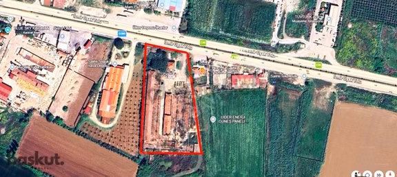 İzmir-uşak Yoluna 80m. Cepheli Sanayi İmarlı 2