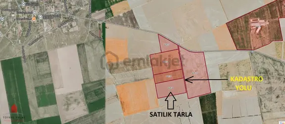 Aksaray Yoluna Yakın Zencirlide 67000m2 Satılık Tarla 1