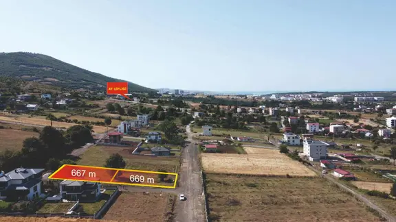 Atakum Büyükoyumcada 3 Kata İmarlı Villalık Satılık Arsa 1