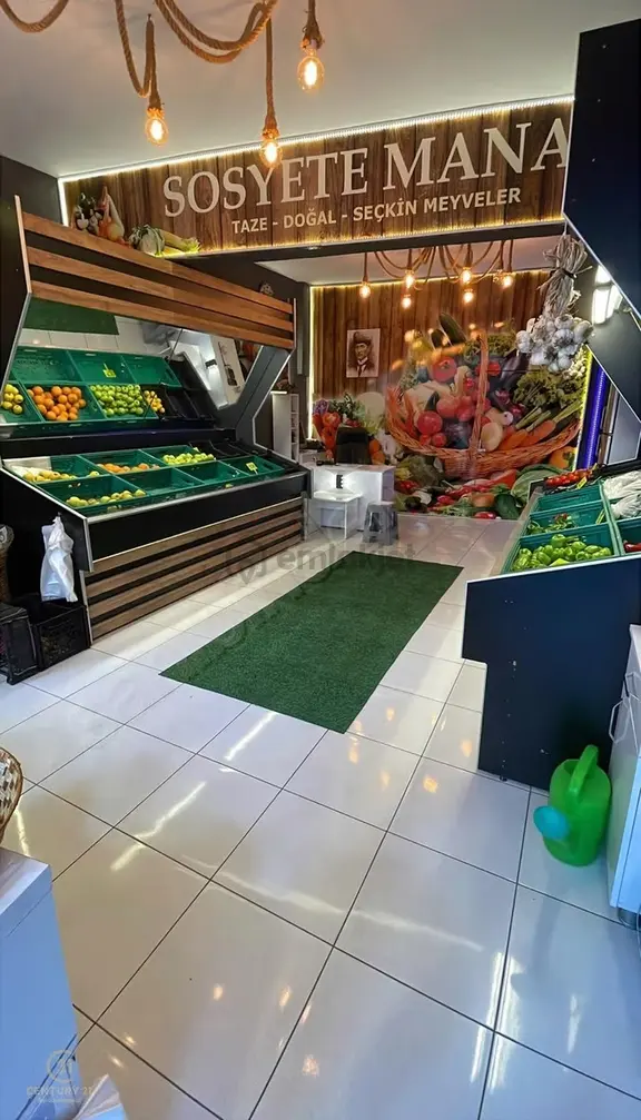 C21 Bal'dan Bağlar Sokağında Cadde Üzeri Devren Kiralık Manav 2