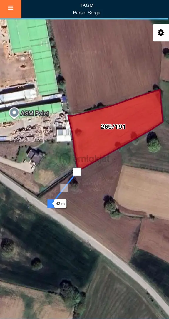 Balcity - Karesi Kamçılı'da 4.519 M2 Satılık Arazi - Yatırım Fırsatı 2