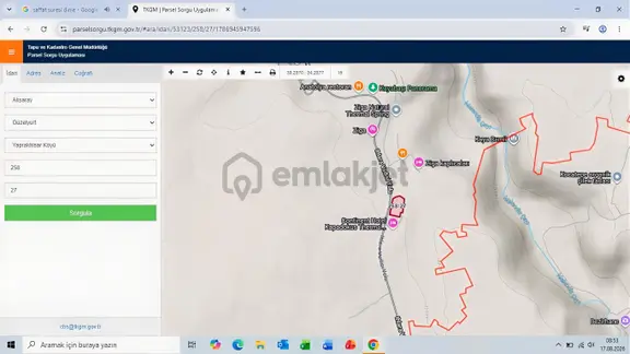 Aksaray Güzelyurt Yaprakhisarda Satılık Kupon Arazi 2