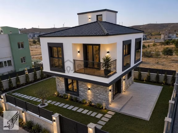 Seferihisar Düzce Ağaçeşmesi'nde Tam Müstakil 3+1 Satılık Villa 1