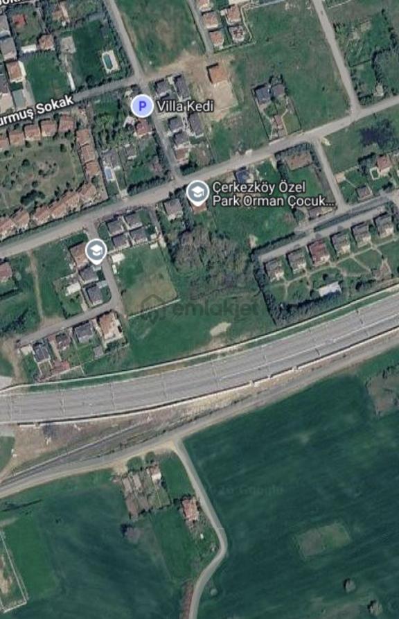 Tekirdağ Çerkezköy 'de Villa İmarlı Satılık Arsa 2