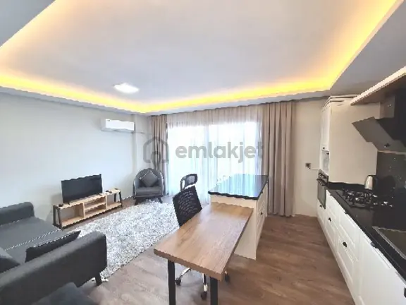 Kuşadası Ticaret Odası Arkası Temiz Lüks Eşyalı 2+1 Eşyalı Kiralık Daire 1