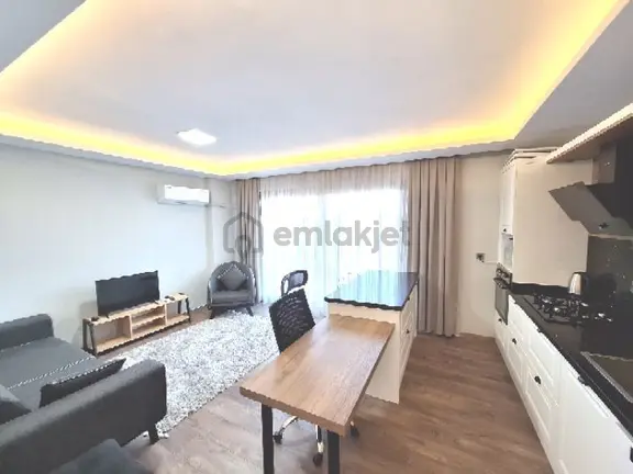 Kuşadası Ticaret Odası Arkası Temiz Lüks Eşyalı 2+1 Eşyalı Kiralık Daire 1