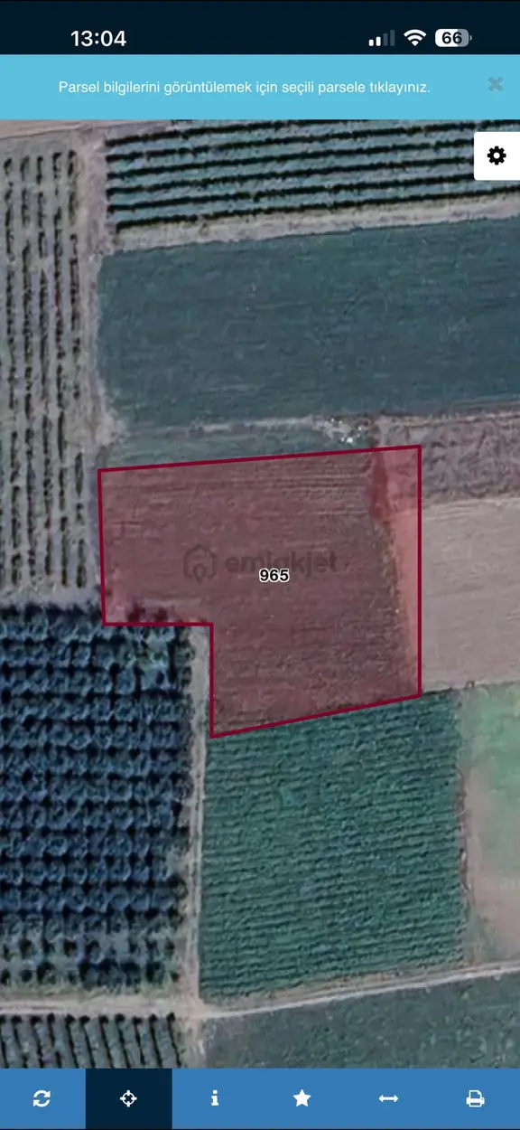 Çağ Emlaktan Fevziye Köyünde 2536 M2 Satılık Tarla 1