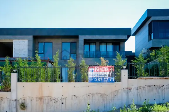 Bağlıca Aden Twıns Villaları'nda Eşyalı/eşyasız 3+1 Kiralık Lüks Villa 2